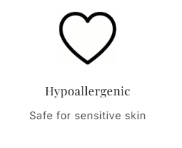 Hypoallergenic Safe for sensitive skin