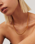 Chunky Gold T-Bar Chain