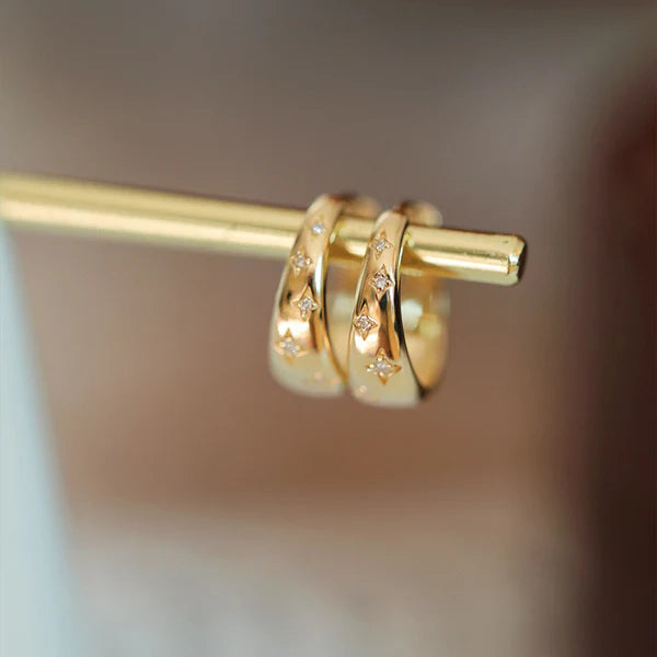 Stardust 18K Gold Vermeil Non-Piercing Ear Cuff