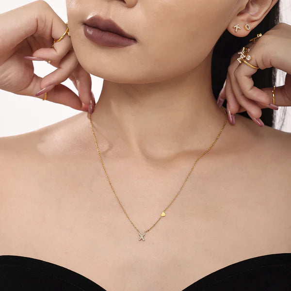 Signature Script 18K Gold Initial 4-Piece Essentials Set