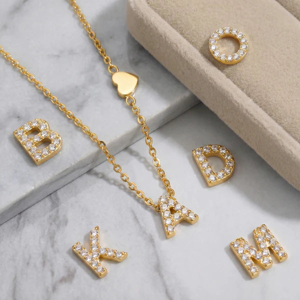 Signature Script 18K Gold Initial 4-Piece Essentials Set